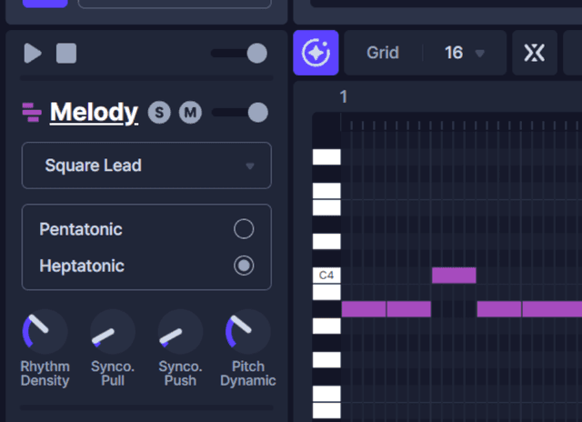 Melody Knobs